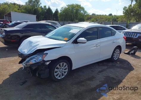 2018 Nissan Sentra S z USA, uszkodzony, nr VIN 3N1AB7AP4JY271169